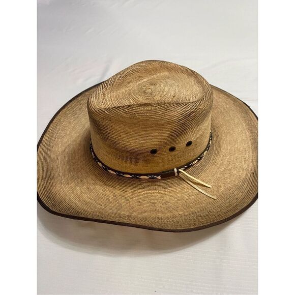 Twinstone Western Vintage Cowboy Hat Size 6 7/8